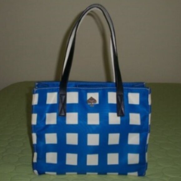 kate spade new york Handbags - Kate Spade STORYBOOK Blue Elise Berry Tote EUC